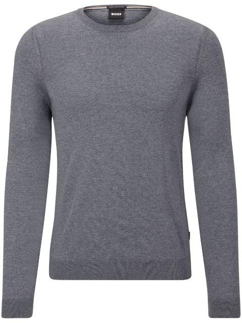 crew-neck long-sleeve jumper by HUGO BOSS