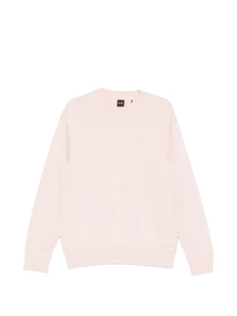 crew-neck long-sleeve sweater by HUGO BOSS