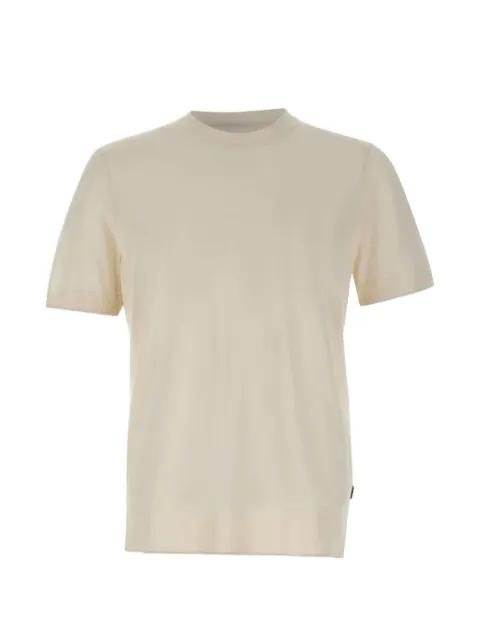 crew-neck silk T-shirt by HUGO BOSS