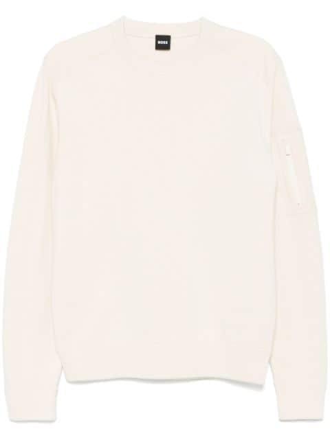 crew-neck sweater by HUGO BOSS