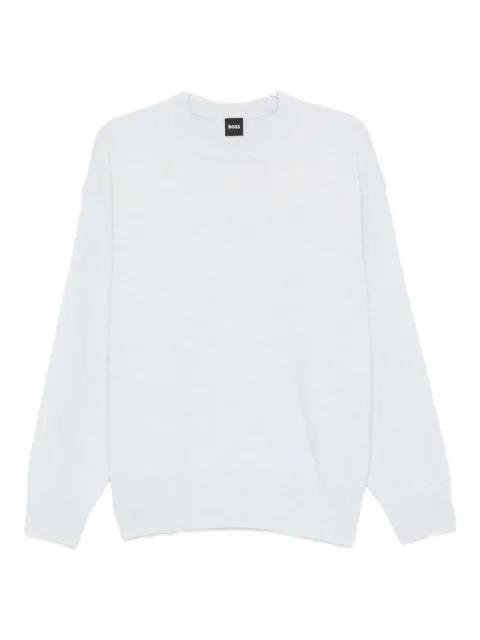 crew-neck wool sweater by HUGO BOSS