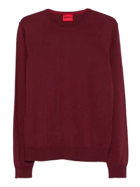 crew-neck wool sweater by HUGO BOSS
