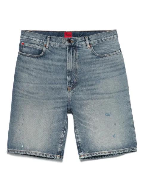 denim shorts by HUGO BOSS