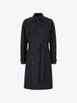 double-breasted belted trench coat by HUGO BOSS double-breasted belted trench coat by HUGO BOSS