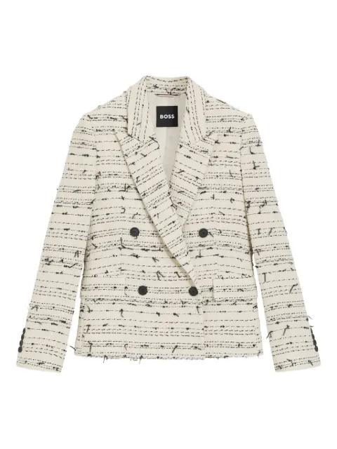 double-breasted blazer by HUGO BOSS