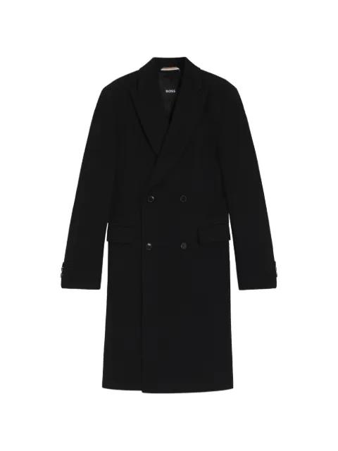 double-breasted coat by HUGO BOSS
