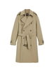 double-breasted trench coat by HUGO BOSS