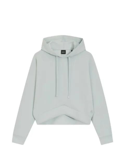 drawstring cropped hoodie by HUGO BOSS