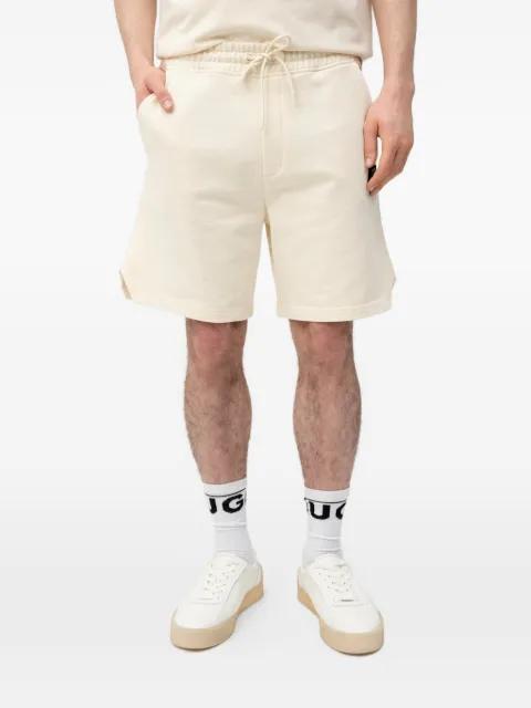 drawstring-fastening logo-patch shorts by HUGO BOSS