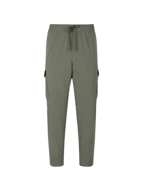 elasticated-waist poplin cargo pants by HUGO BOSS
