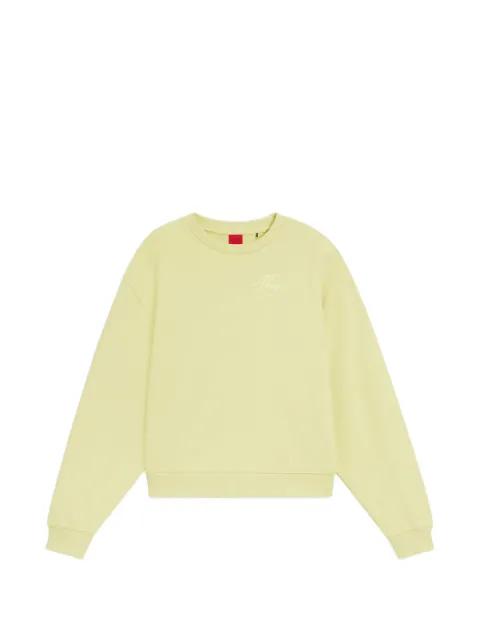 embroidered-logo sweatshirt by HUGO BOSS