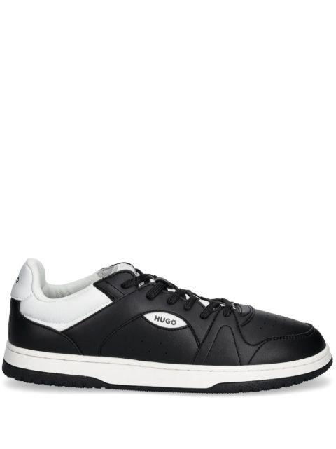 faux-leather sneakers by HUGO BOSS