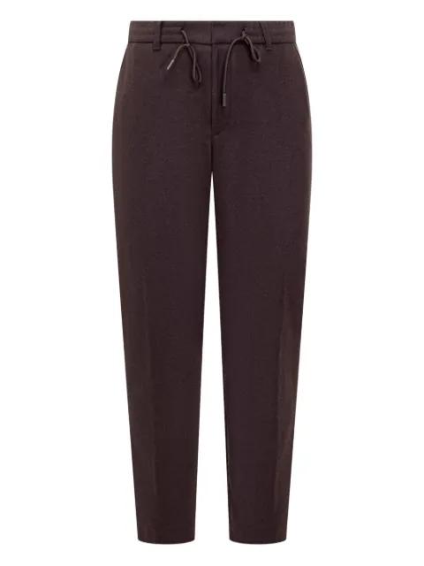 flannel drawstring trousers by HUGO BOSS