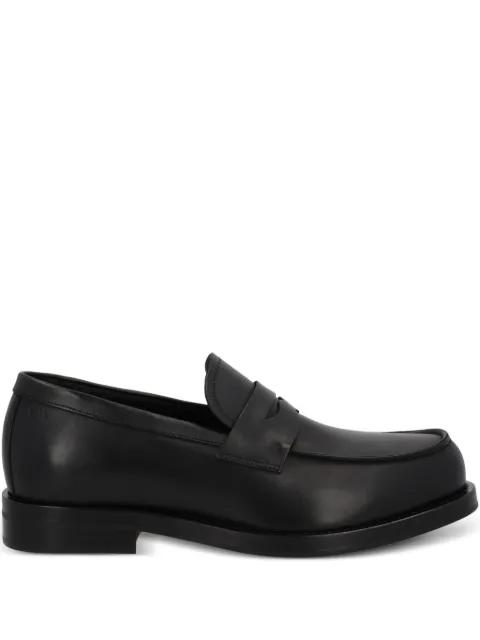 flat leather loafers by HUGO BOSS
