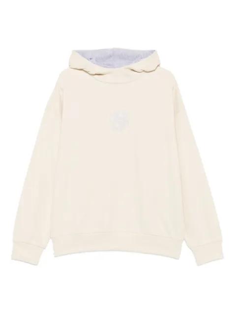 floral-embroidered hoodie by HUGO BOSS