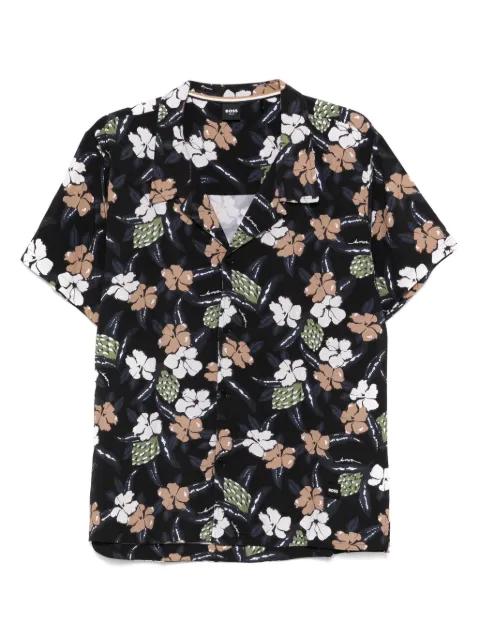 floral-print shirt by HUGO BOSS