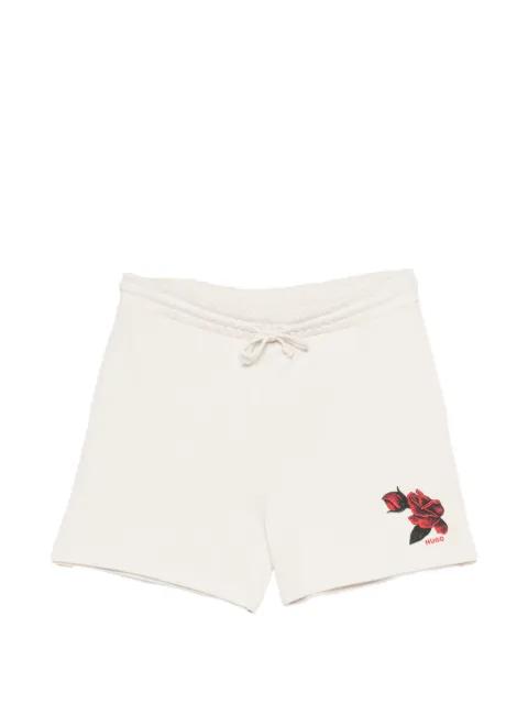 floral print shorts by HUGO BOSS