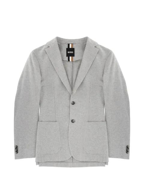 front-pocket blazer by HUGO BOSS