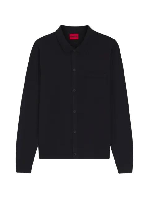 front-pocket cardigan by HUGO BOSS