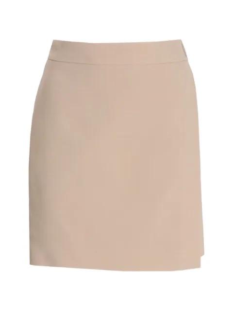 front-vent mini skirt by HUGO BOSS