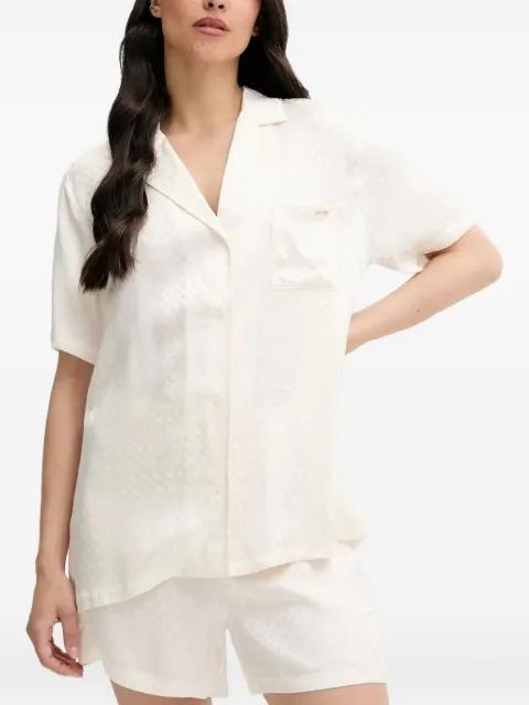 geometric-pattern pyjamas by HUGO BOSS