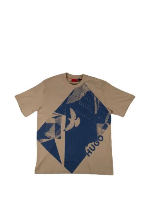 graphic T-shirt by HUGO BOSS