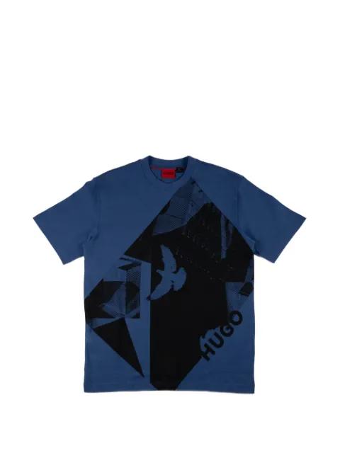 graphic T-shirt by HUGO BOSS