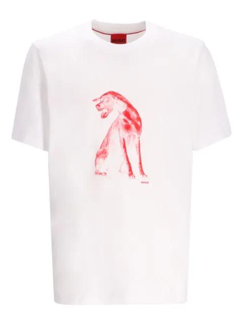 graphic-print T-shirt by HUGO BOSS