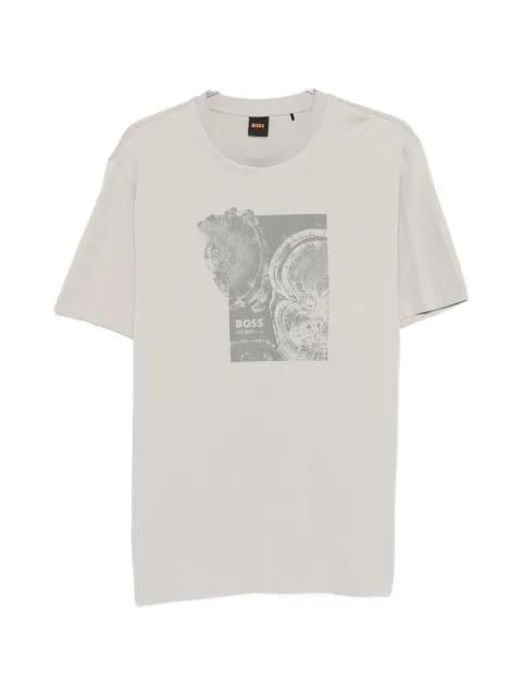 graphic-print T-shirt by HUGO BOSS