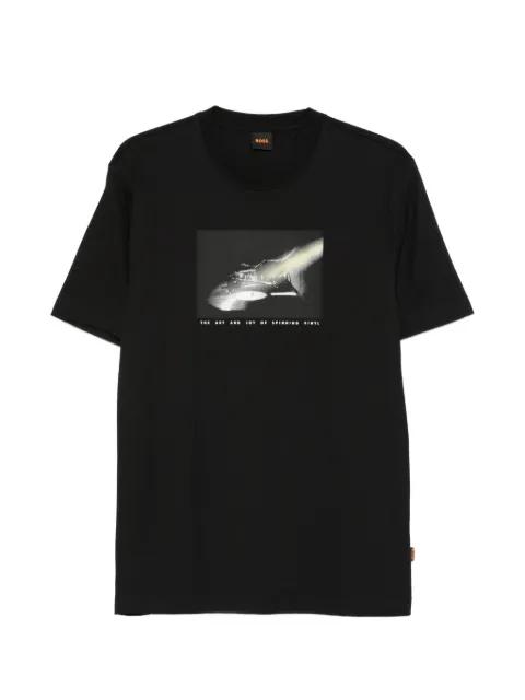 graphic-print T-shirt by HUGO BOSS
