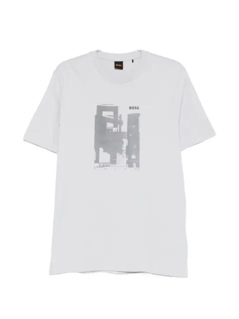 graphic-print T-shirt by HUGO BOSS