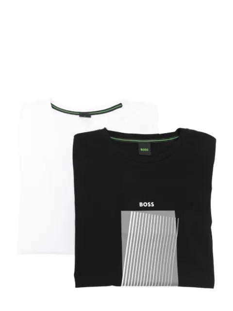 graphic print T-shirt by HUGO BOSS