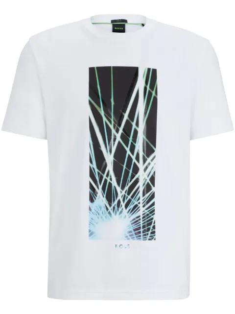 graphic-print T-shirt by HUGO BOSS