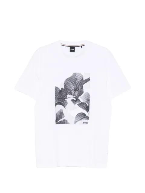 graphic-print T-shirt by HUGO BOSS