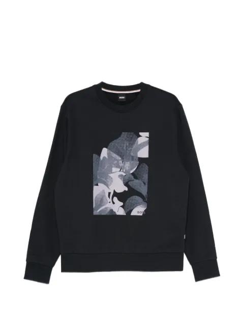 graphic-print sweatshirt by HUGO BOSS