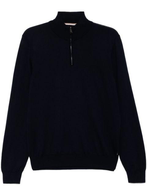 half-zip jumper by HUGO BOSS