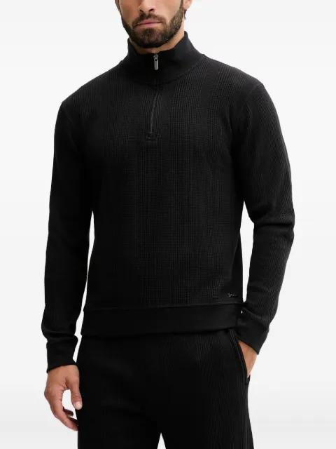 half-zip sweater by HUGO BOSS