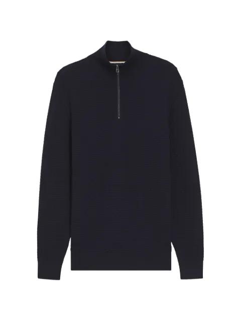 half-zip sweater by HUGO BOSS