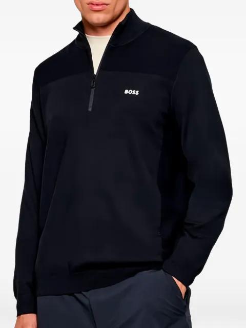 half-zip sweatshirt by HUGO BOSS