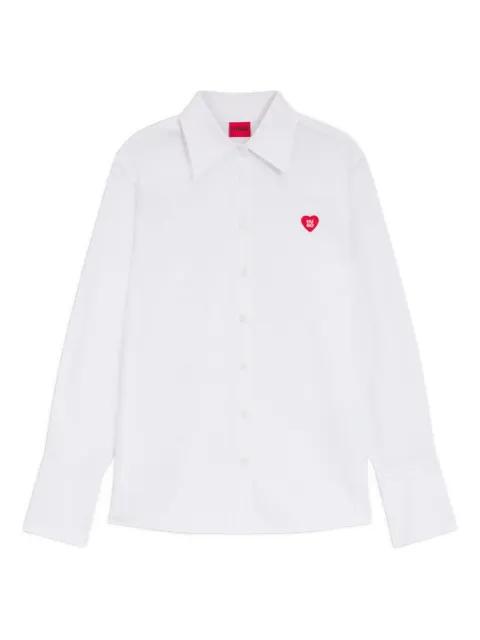 heart buttoned shirt by HUGO BOSS