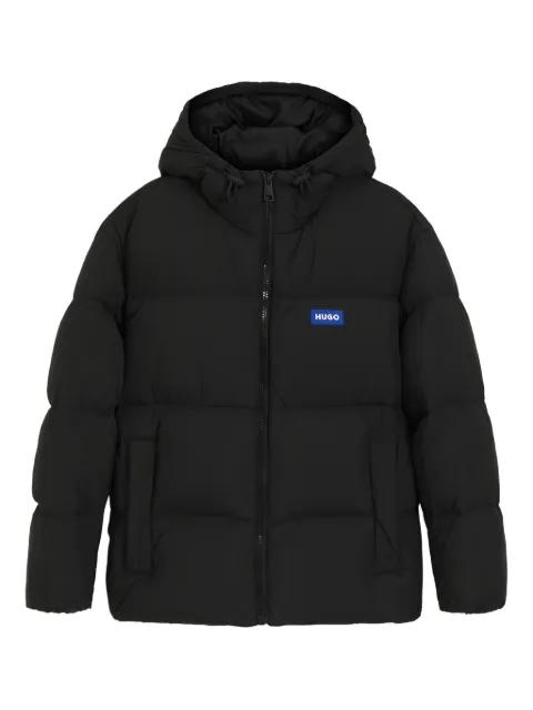 hoodied padded coat by HUGO BOSS