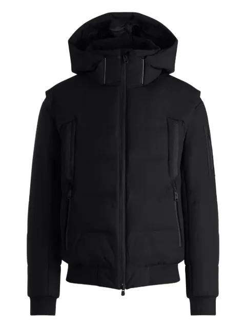 hoodied padded jacket by HUGO BOSS