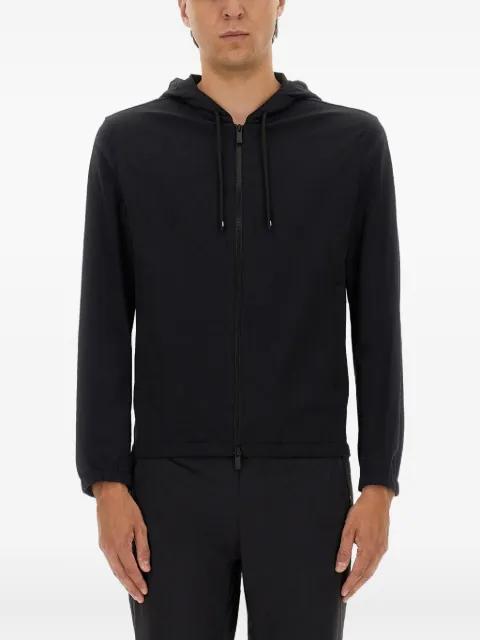 hoodied zip jacket by HUGO BOSS