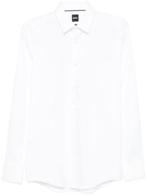 interlock-weave shirt by HUGO BOSS
