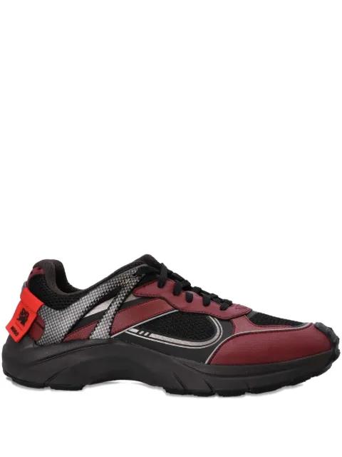 lace-up panelled sneakers by HUGO BOSS
