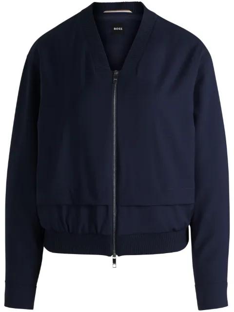 layered-effect jacket by HUGO BOSS