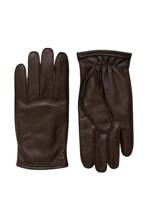 leather gloves by HUGO BOSS