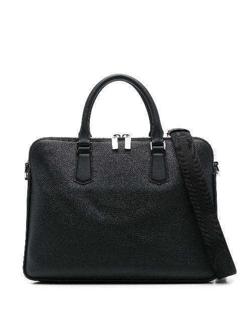 leather laptop bag by HUGO BOSS