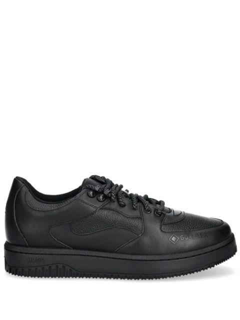 leather sneakers by HUGO BOSS