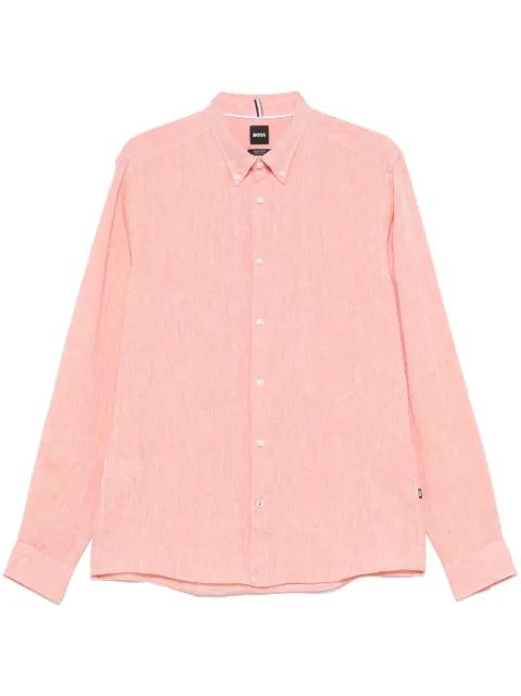 linen shirt by HUGO BOSS